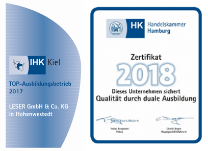 LESER Karriere Auszeichnung Handelskammer