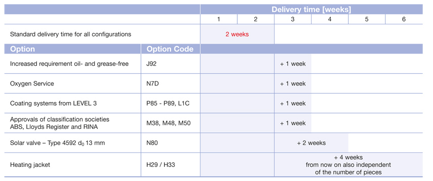 Компактное исполнение  обзор сроков поставки